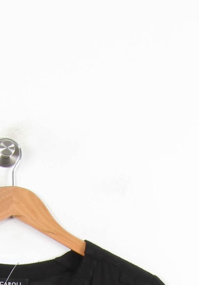 Blouse Noire - Taille S/36