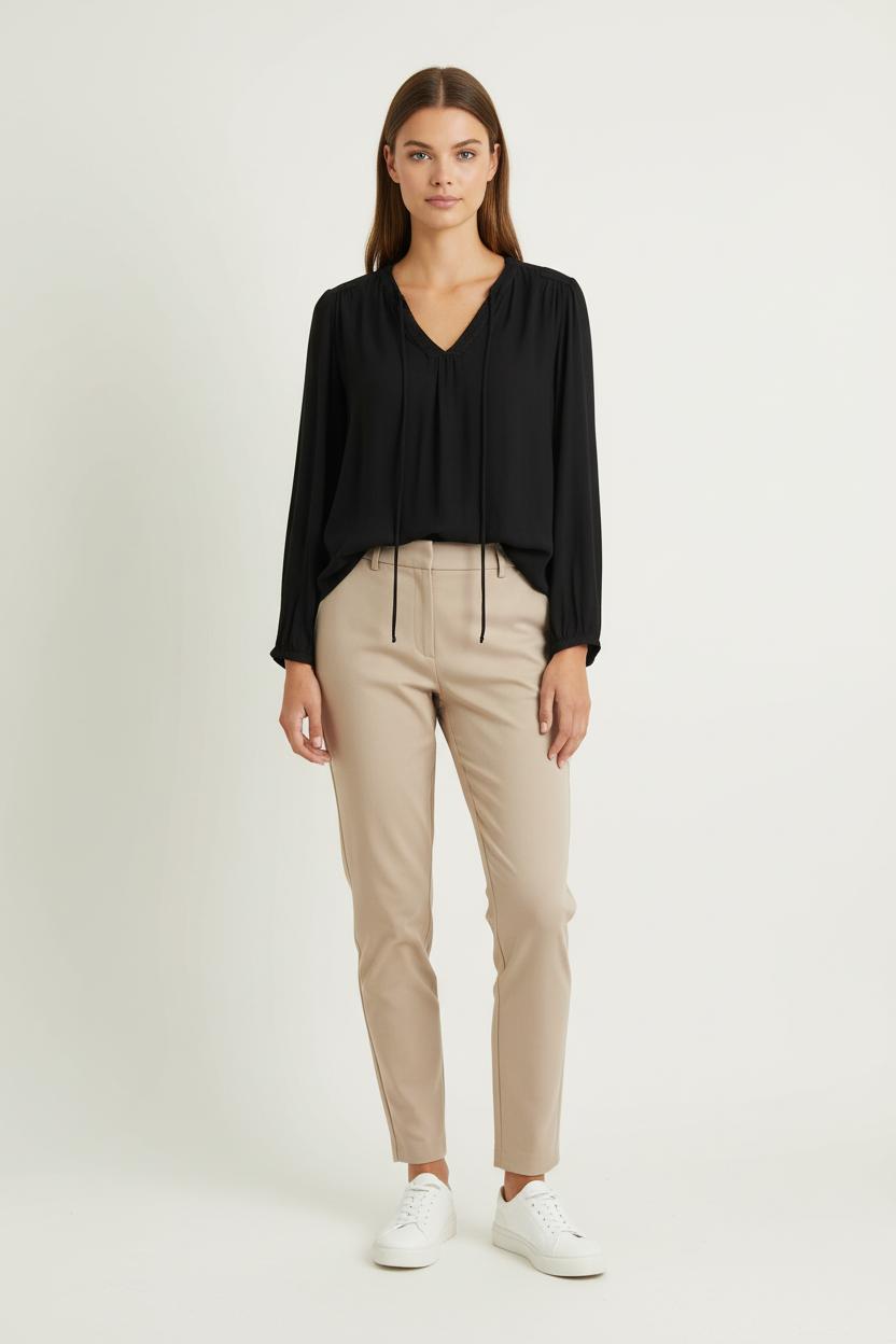 Blouse Noire - Taille S/36