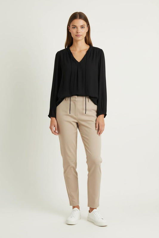 Blouse Noire - Taille S/36