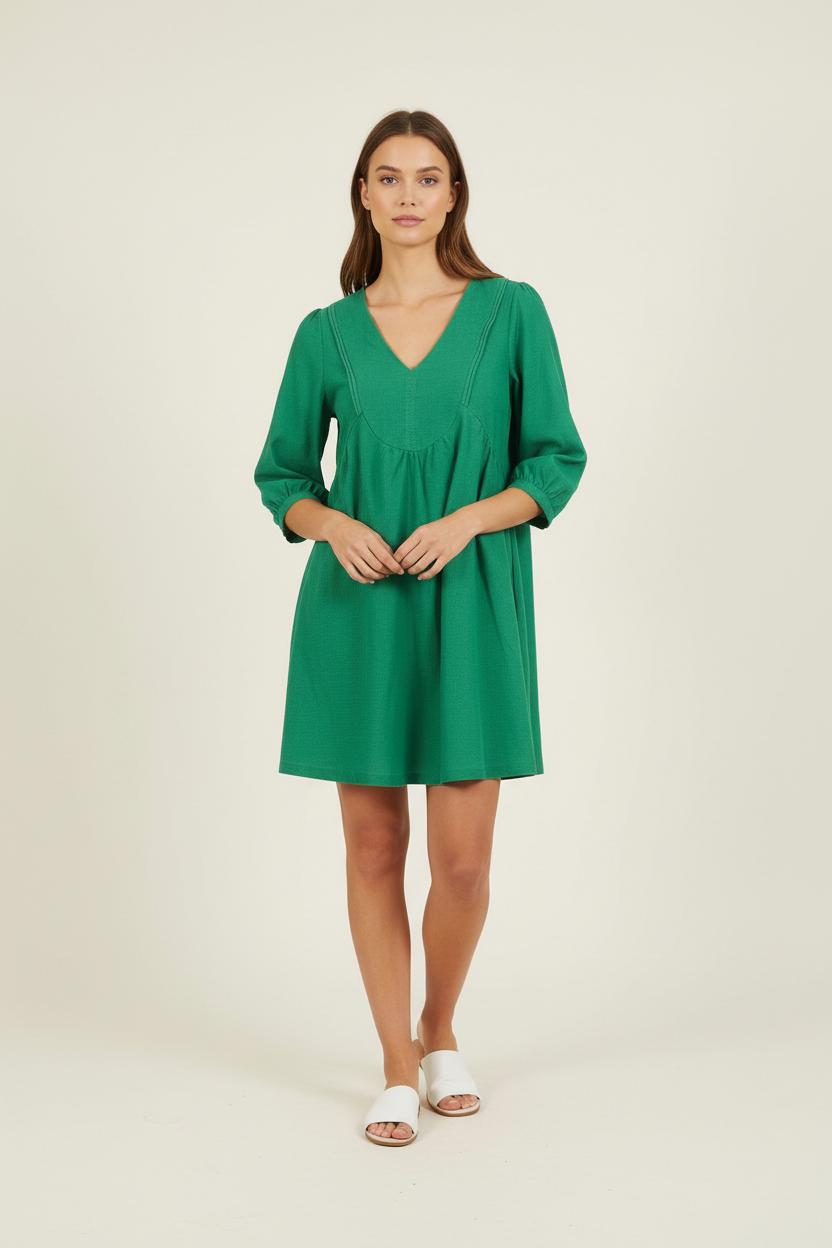 Robe Courte Verte - Taille S/36