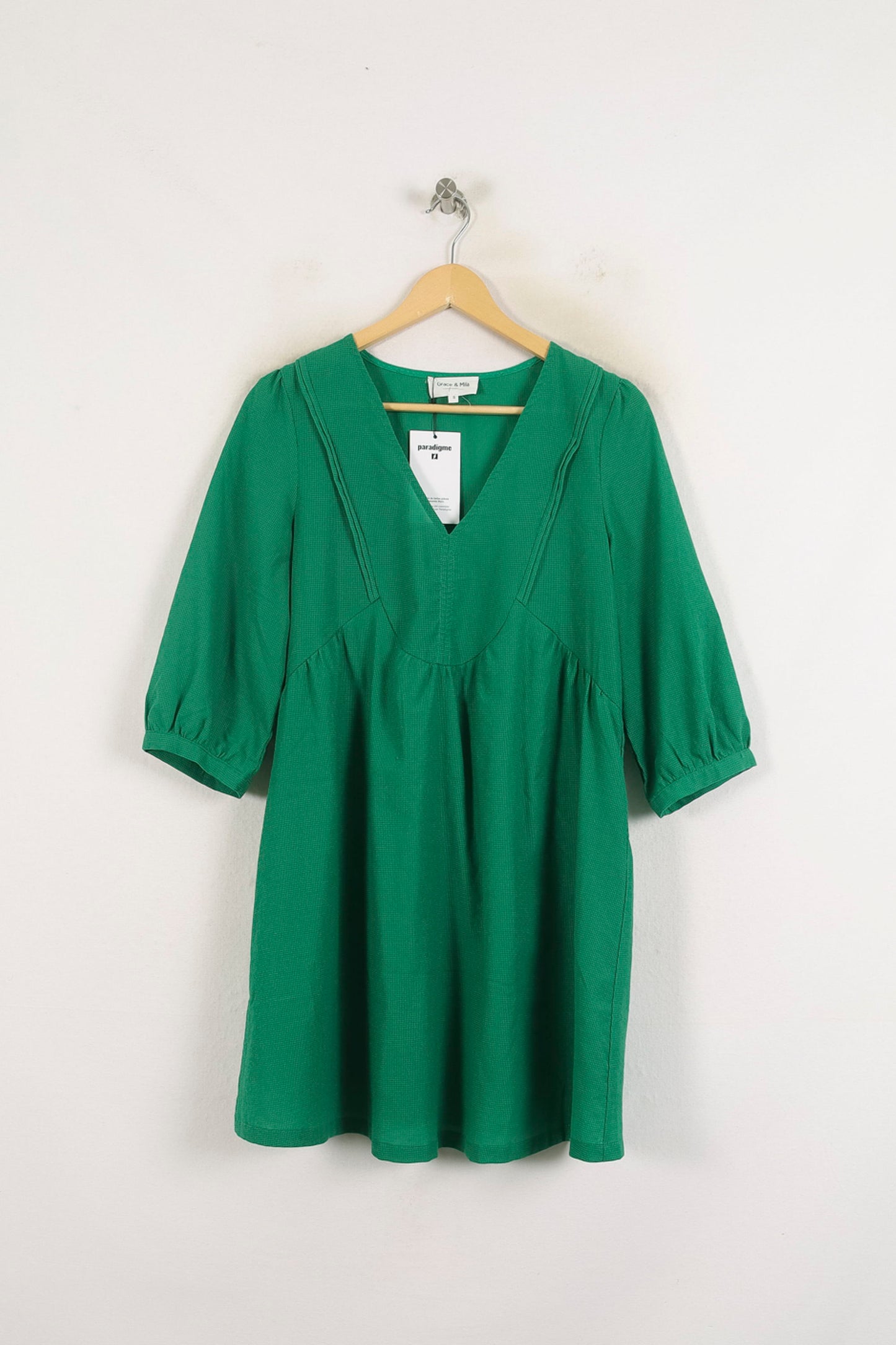Robe Courte Verte - Taille S/36