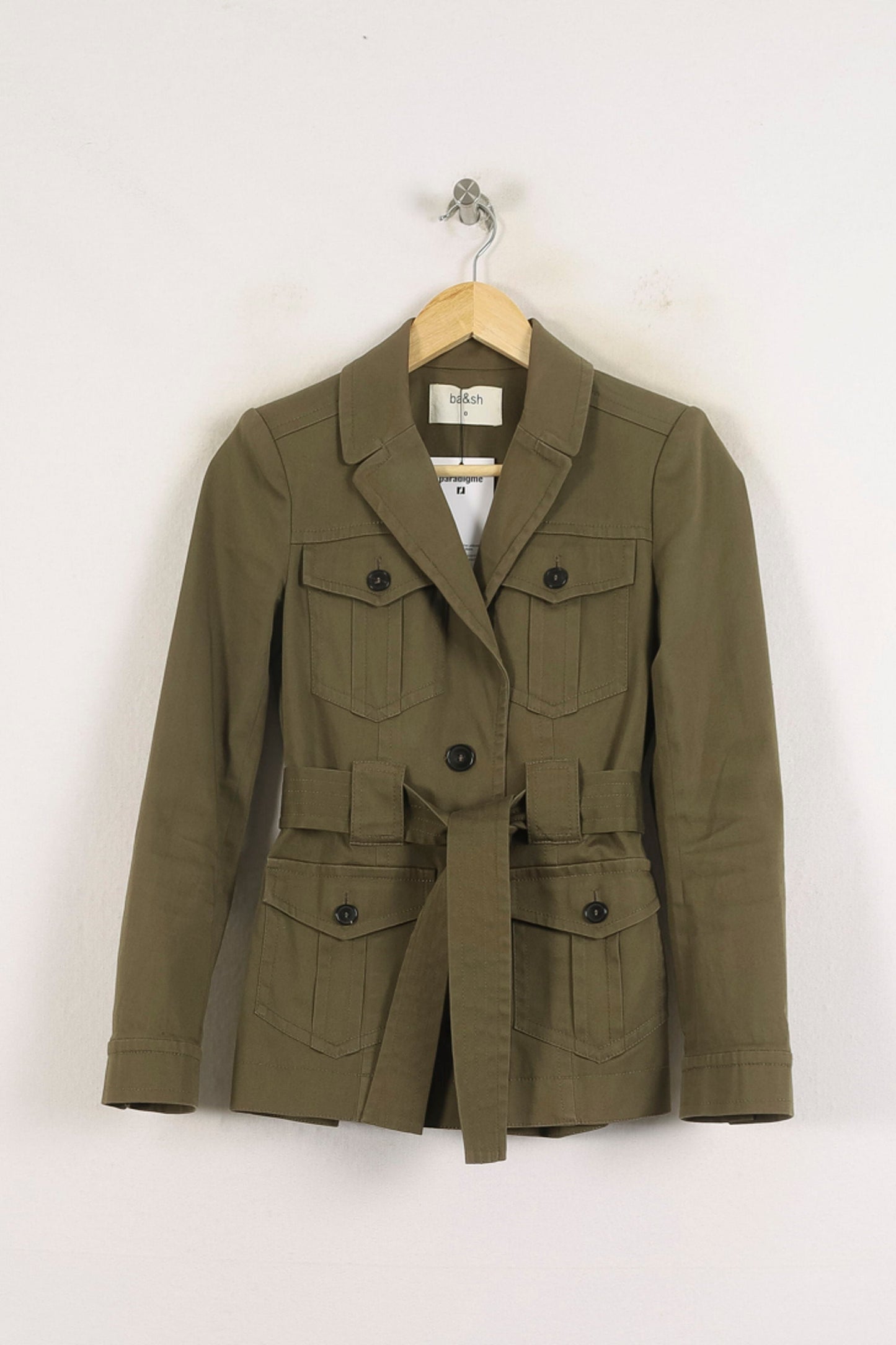 Gilet Saharienne Verte - Taille XS/34