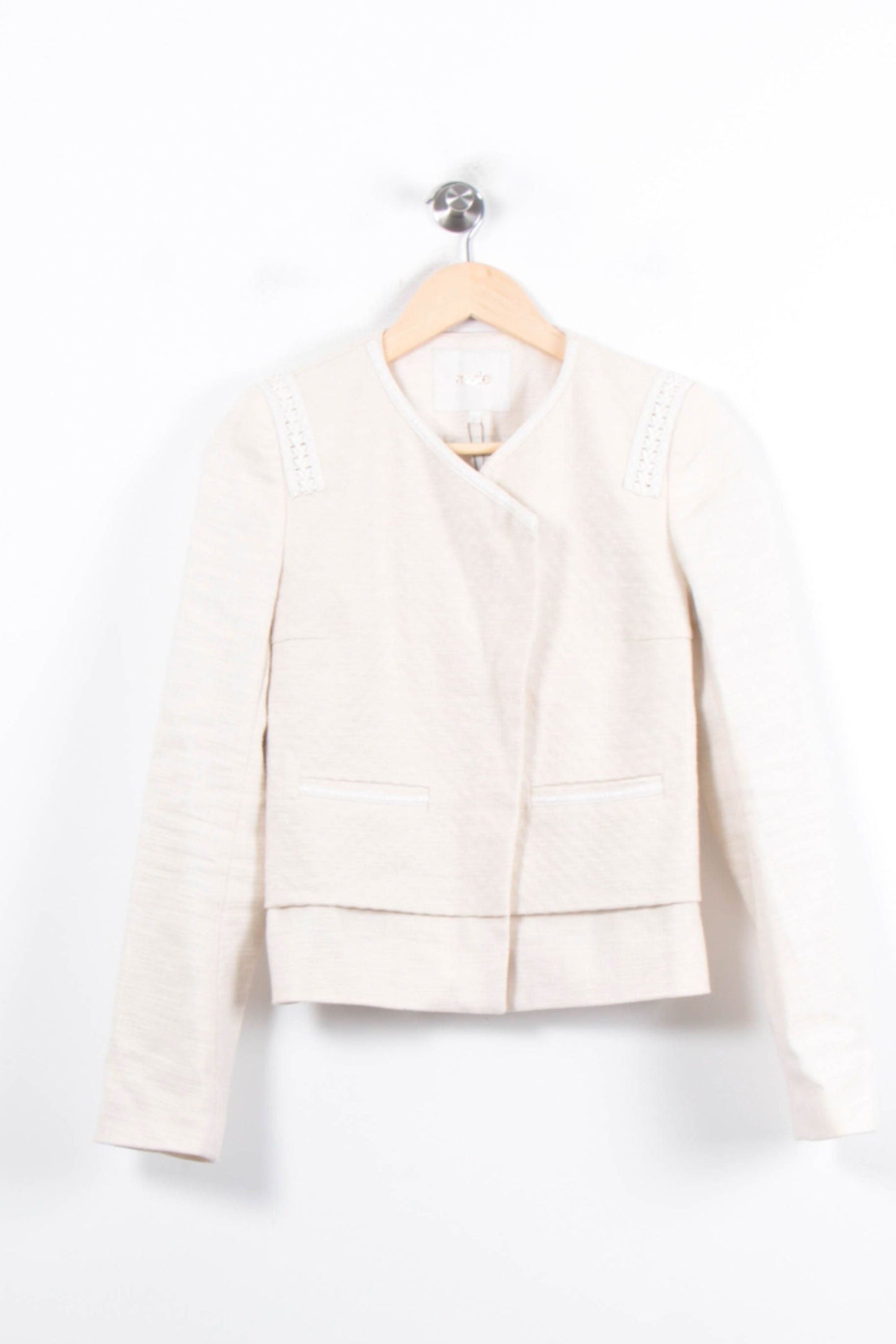 Gilet Tailleur Beige - Taille S/36