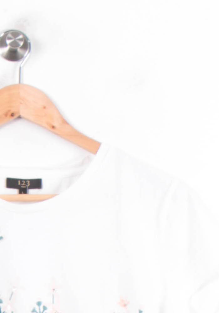 Tee-shirt Blanc - Taille L/40