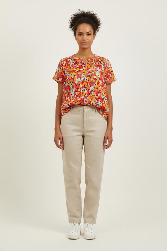 Blouse multicolore - Taille XS/34