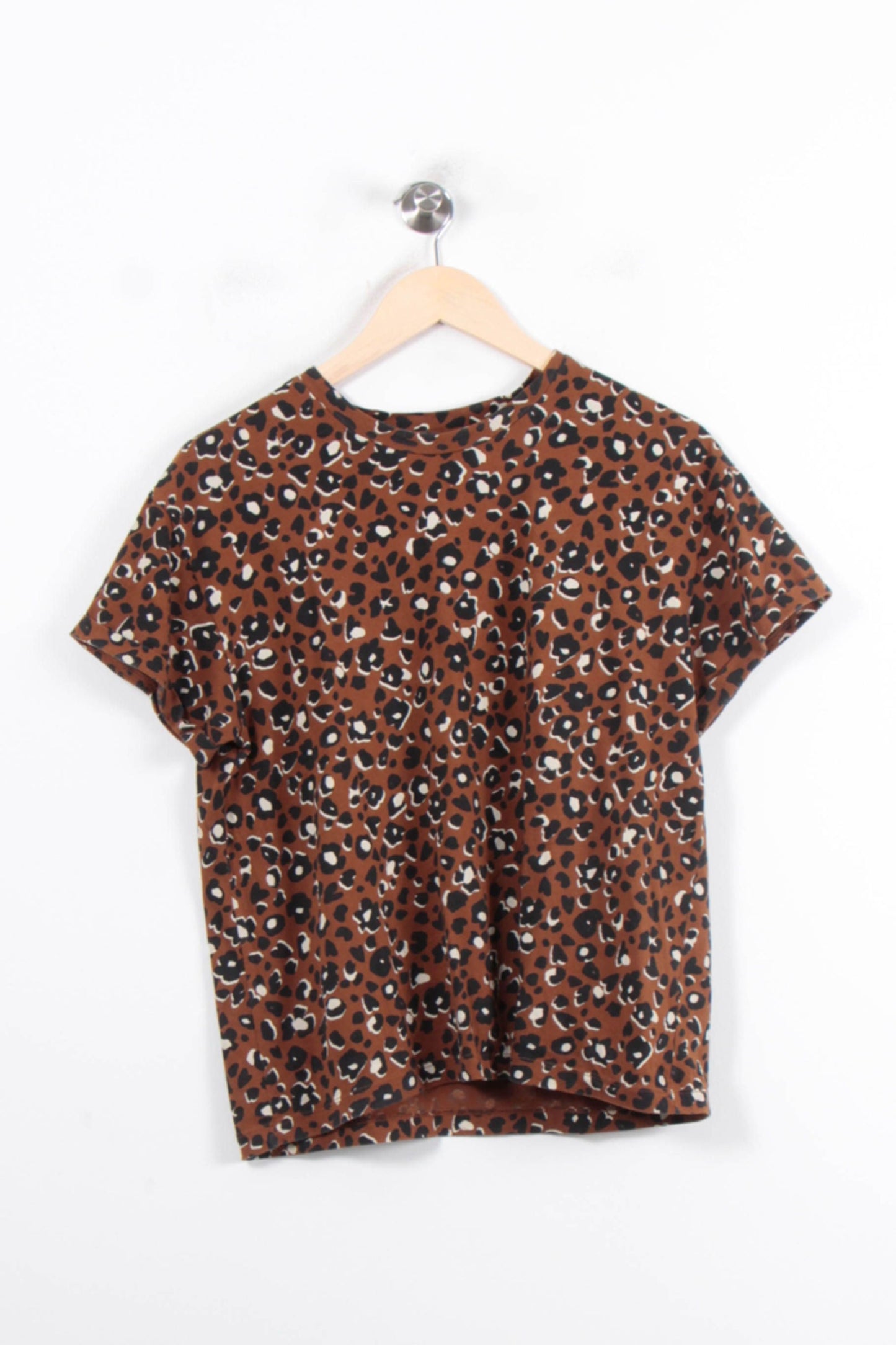 Tee-shirt Marron et Noir - Taille S/36