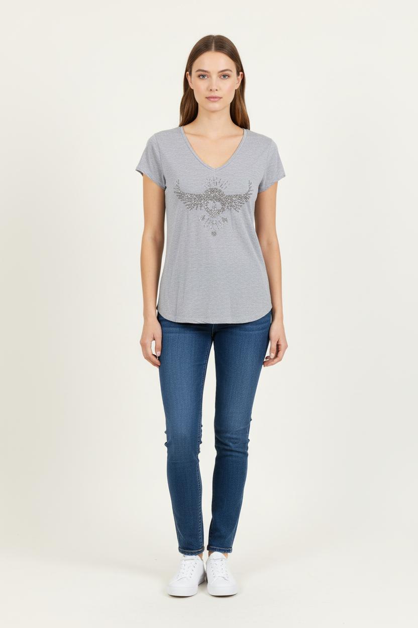 Tee-shirt Gris - Taille S/36