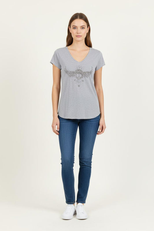 Tee-shirt Gris - Taille S/36