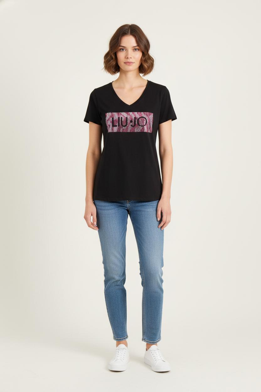 Tee-shirt Noir - Taille M/38