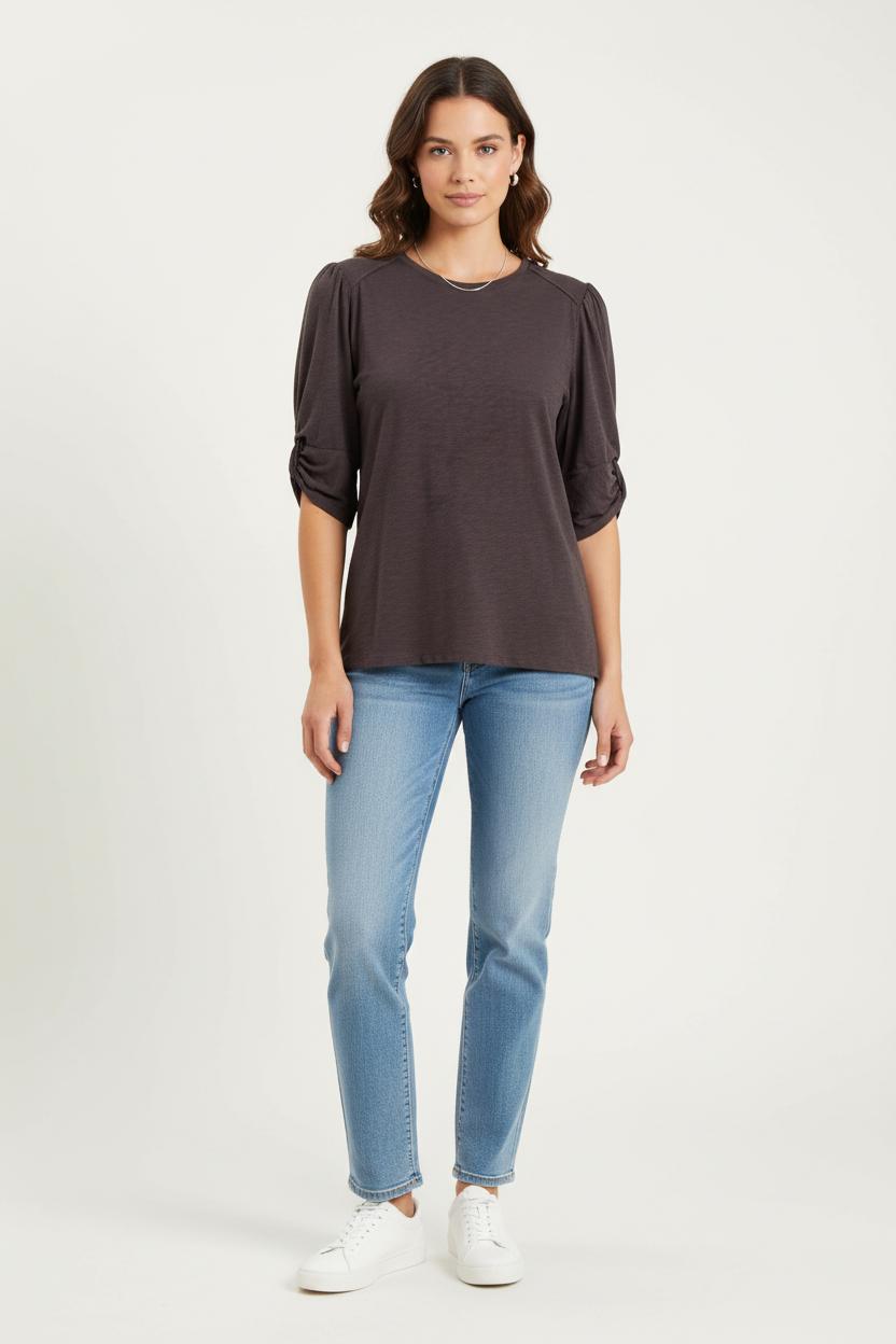 T-shirt gris - Taille M/38