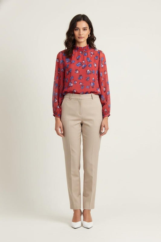 Blouse Rouge et Bleue - Taille M/38