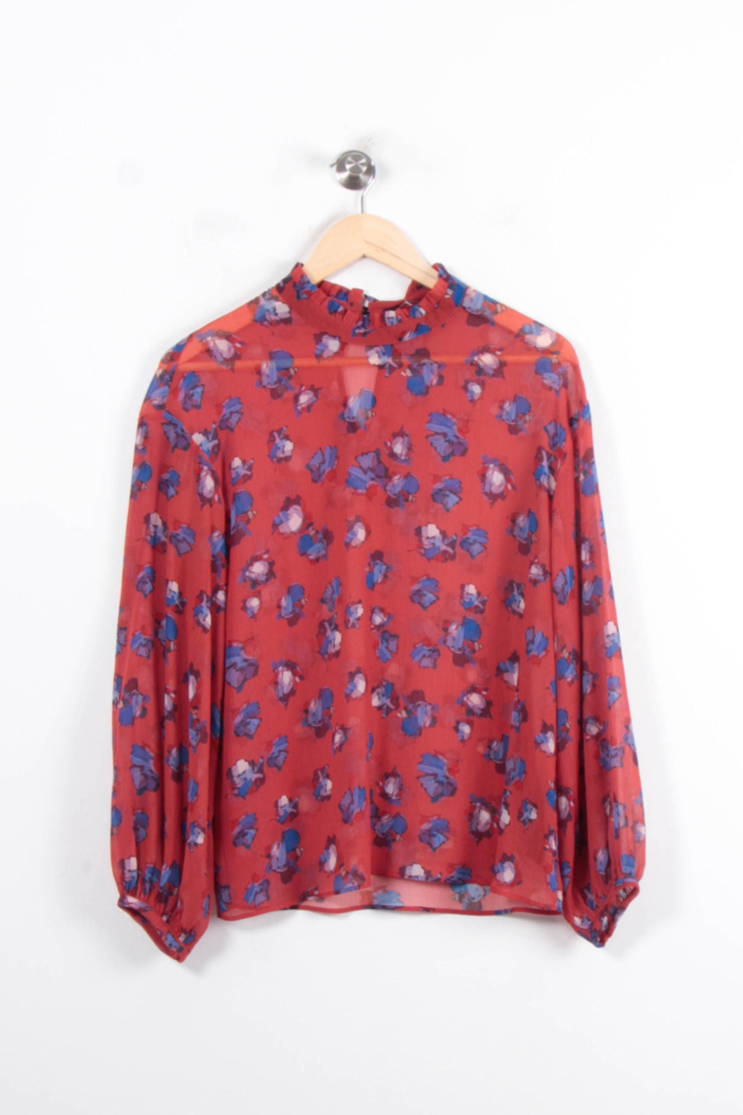 Blouse Rouge et Bleue - Taille M/38