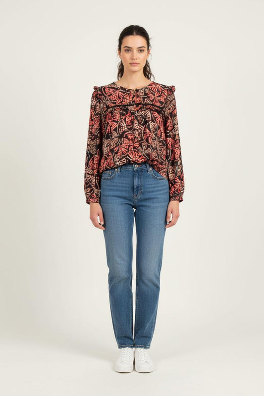 Blouse multicolore - Taille L/40