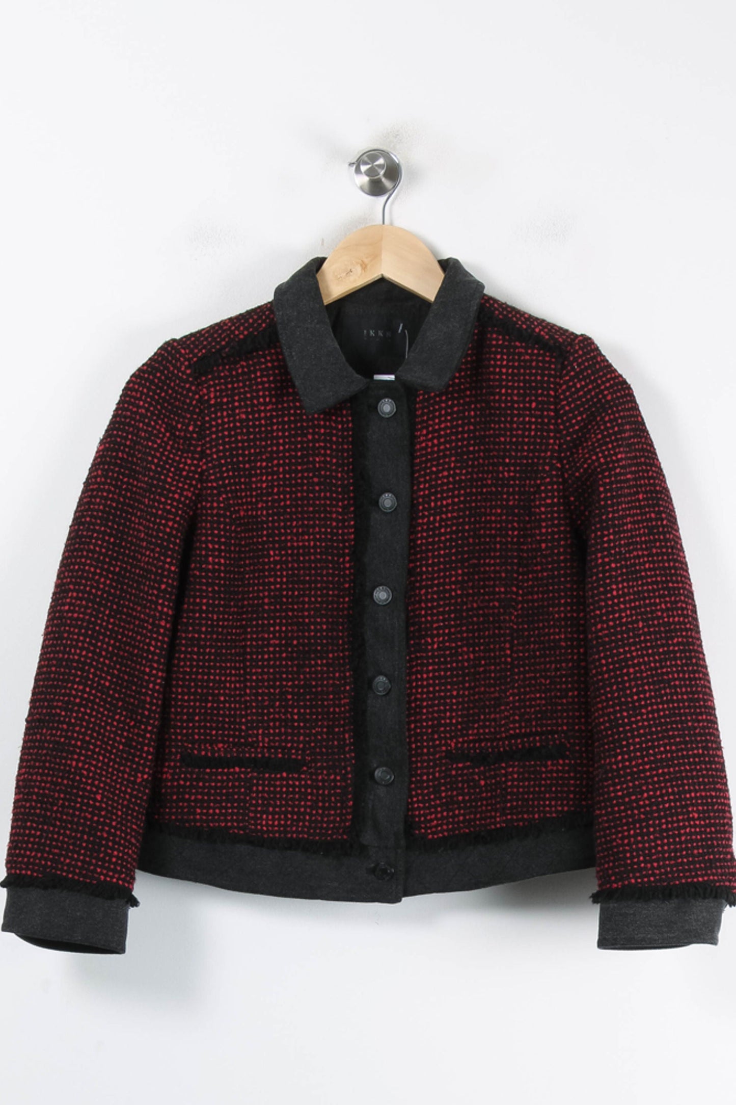 Veste Noire et Rouge - Taille M/38