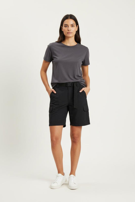 Short Cargo Noir - Taille L/40