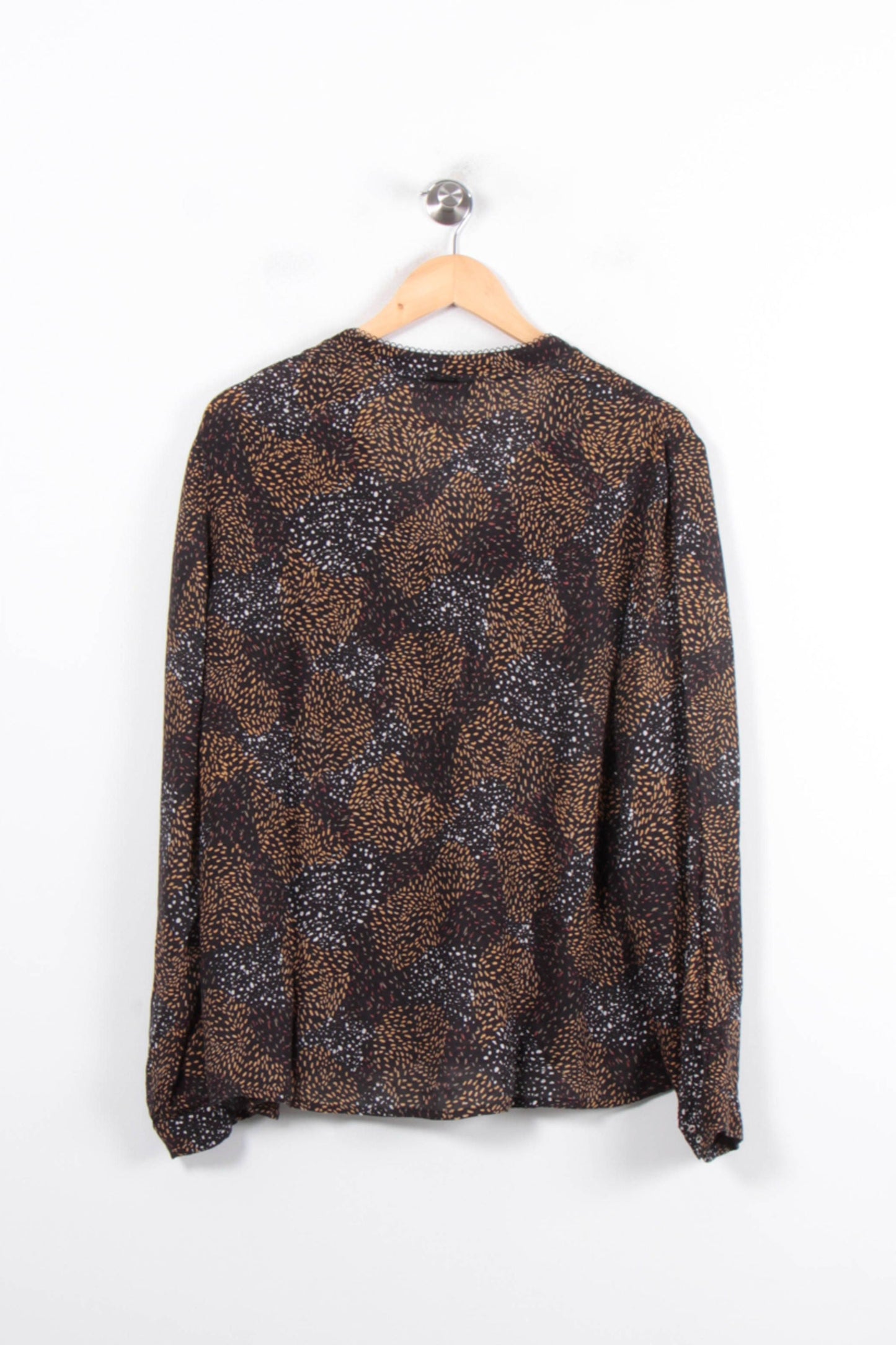 Blouse Noire et Marron - Taille XXL/44