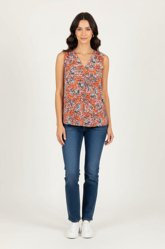 Blouse multicolore - Taille S/36