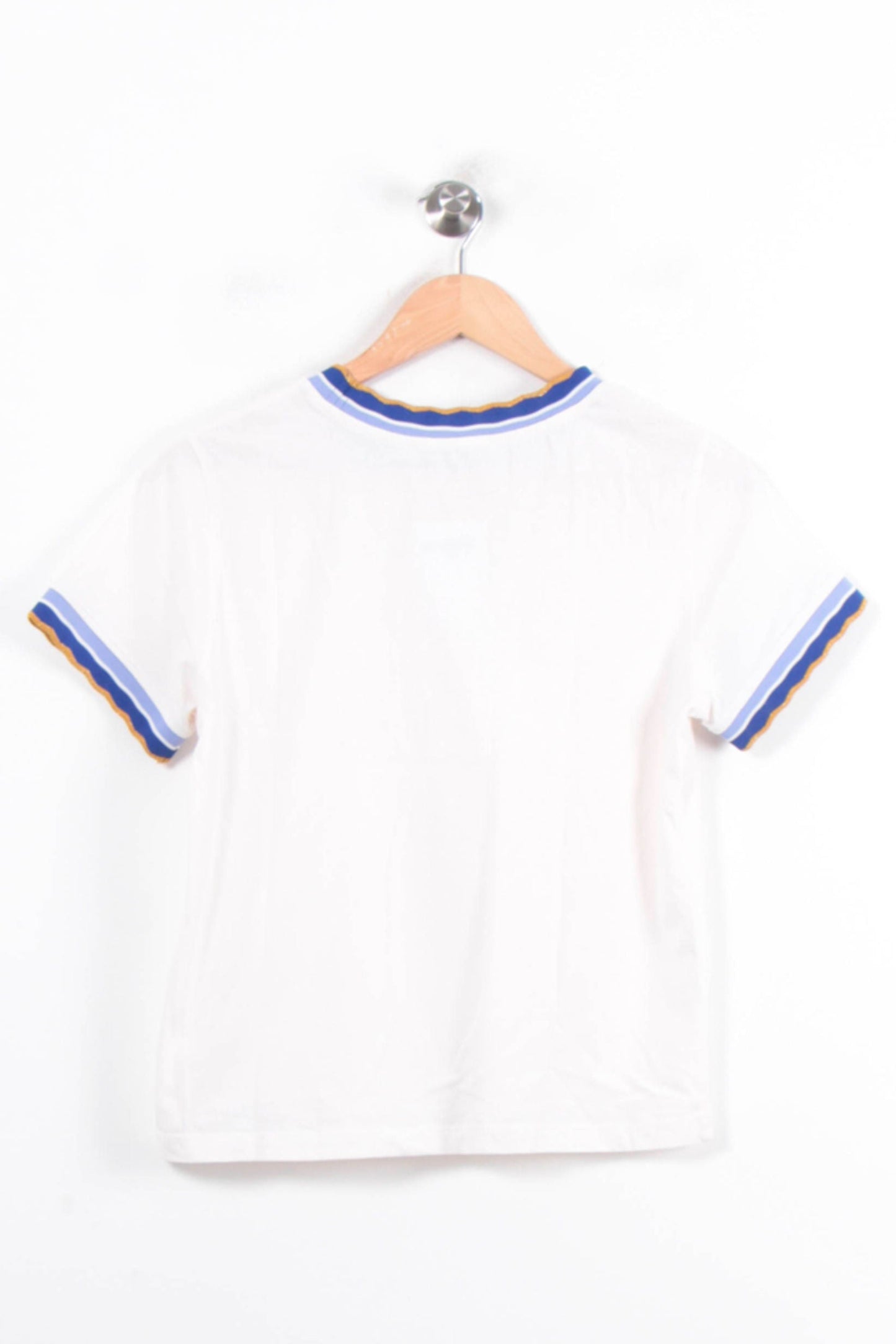 Tee-shirt Blanc et Bleu - Taille S/36