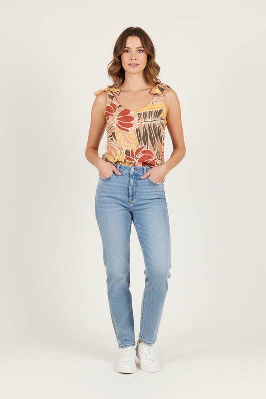 Blouse multicolore - Taille XS/34