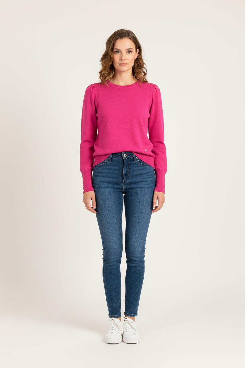 Pull Rose - Taille S/36