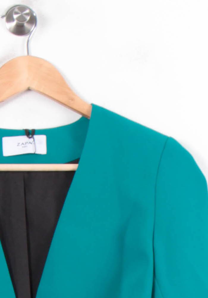 Veste Courte Verte - Taille S/36