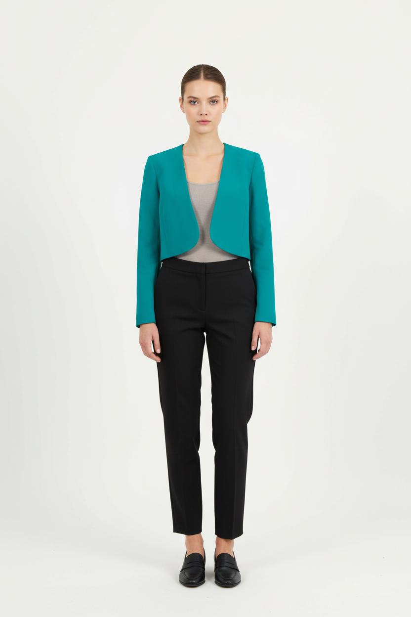 Veste Courte Verte - Taille S/36