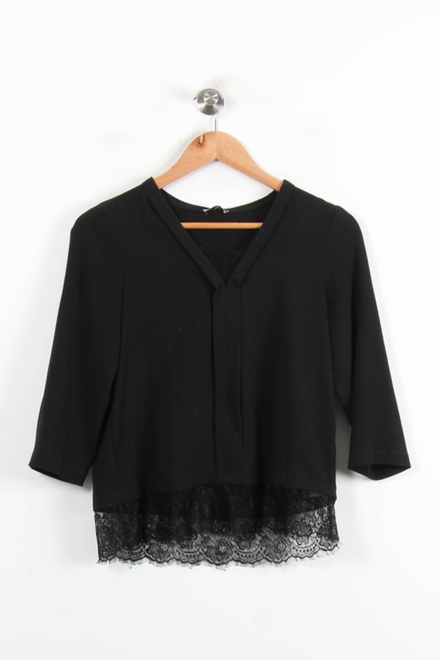 Blouse Noire - Taille XS/34