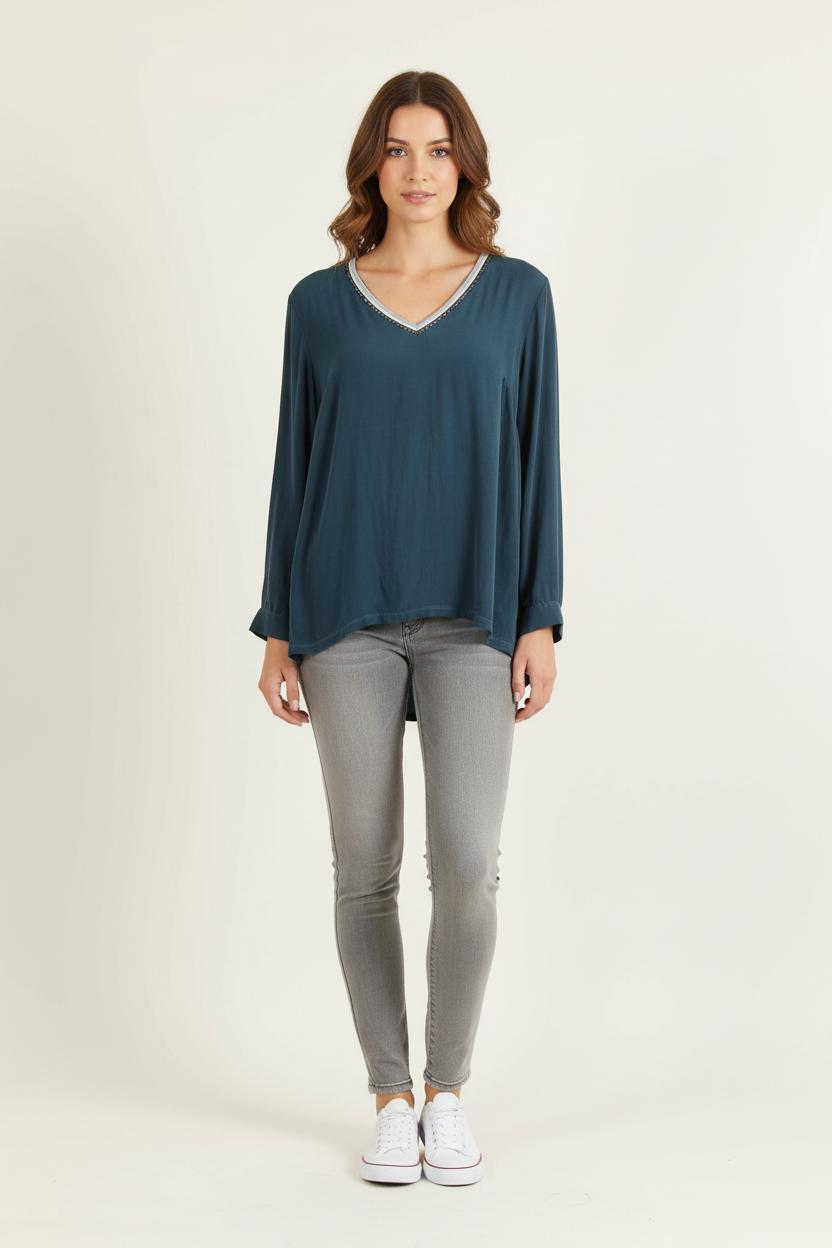 Blouse Verte - Taille XXL/44