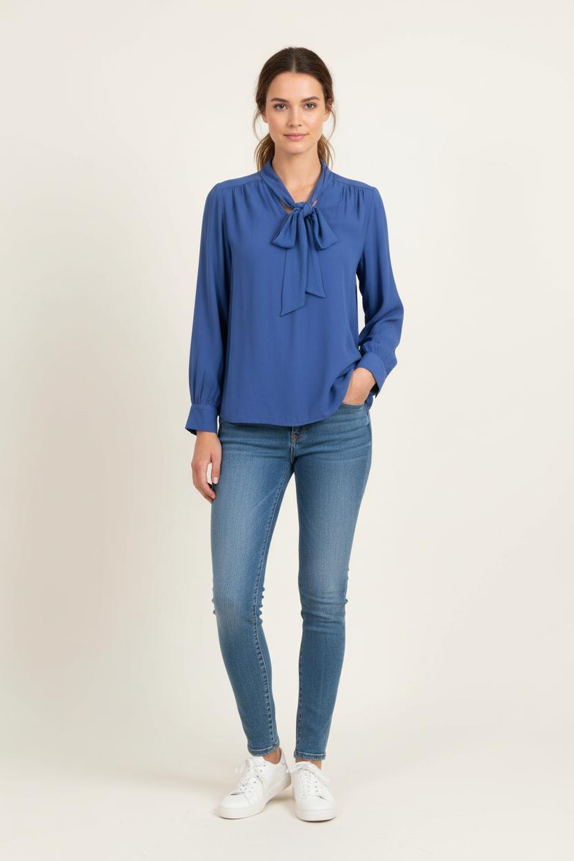 Blouse Bleu - Taille L/40