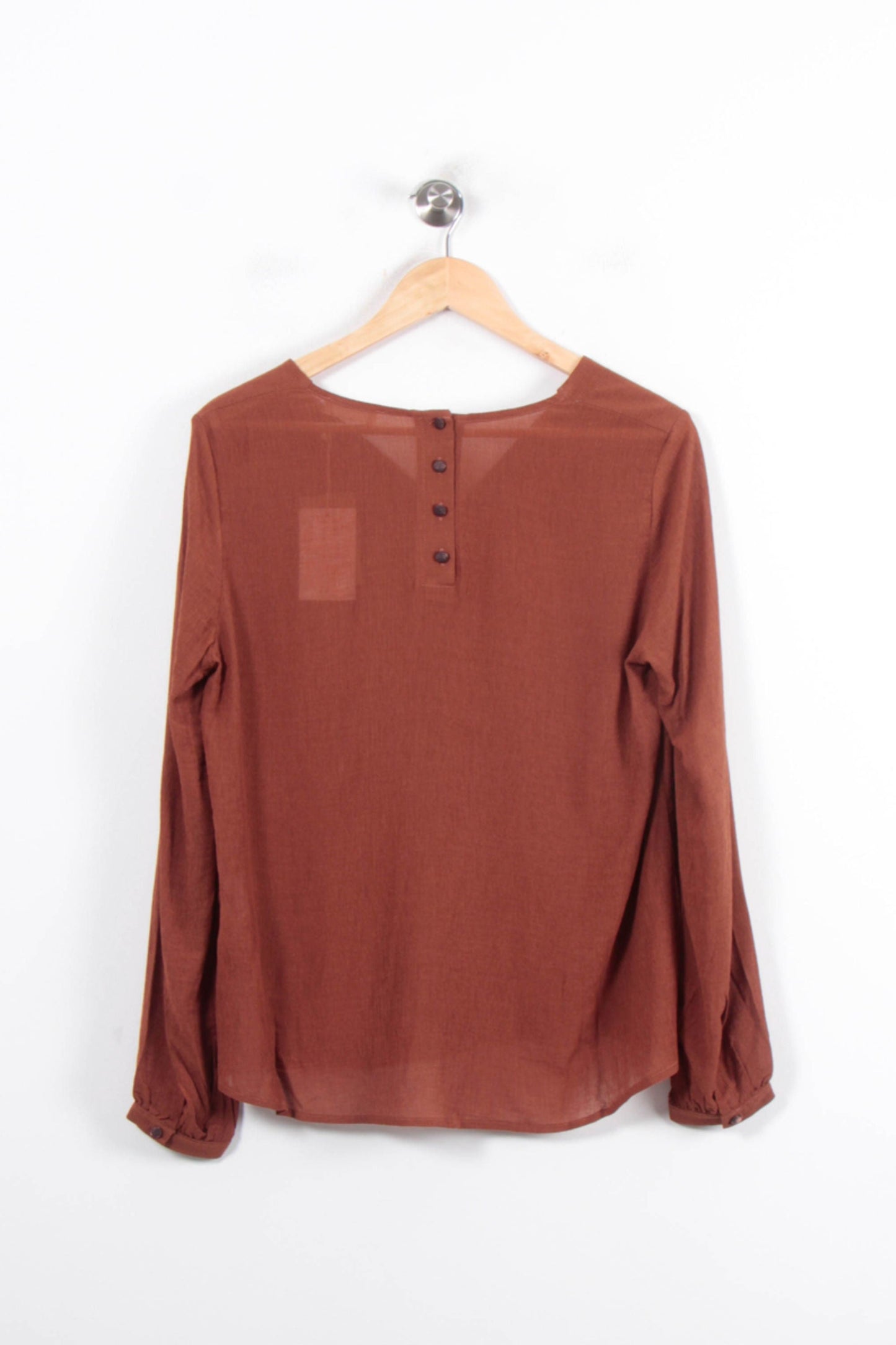 Blouse marron - Taille S/36