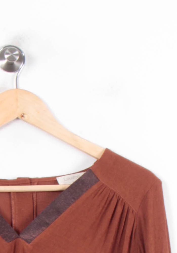 Blouse marron - Taille S/36