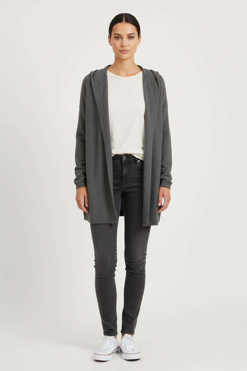 Cardigan Gris - Taille M/38