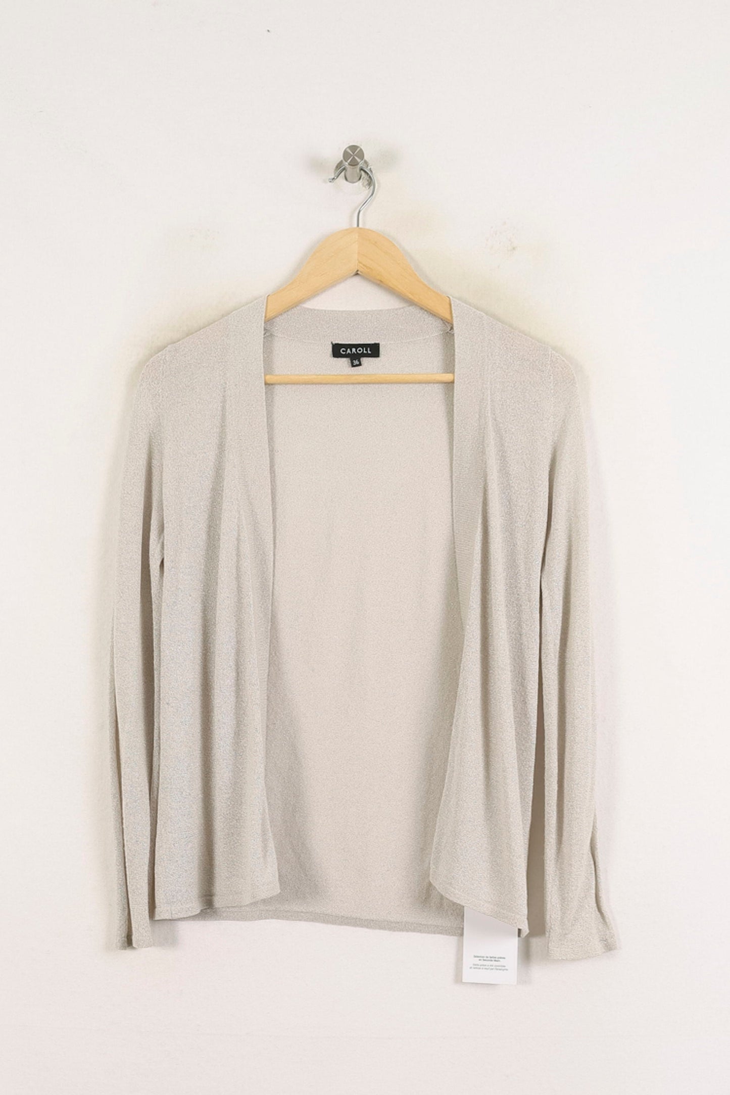 Cardigan Gris - Taille S/36