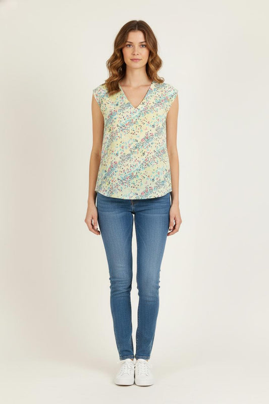 Blouse Multicolore - Taille S/36