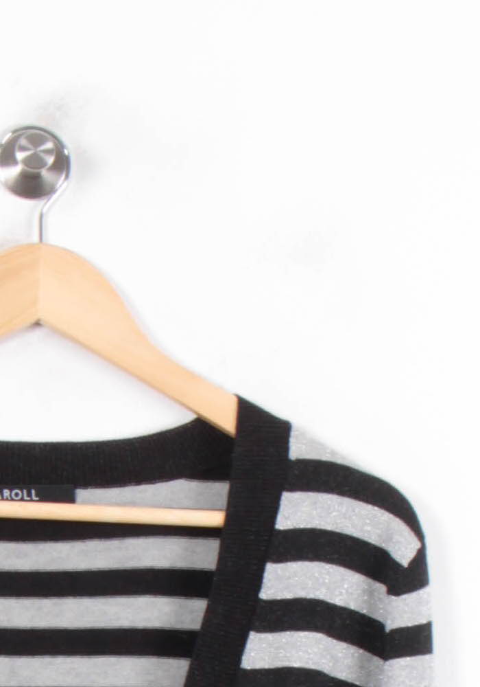 Pull Gris et Noir - Taille XL/42