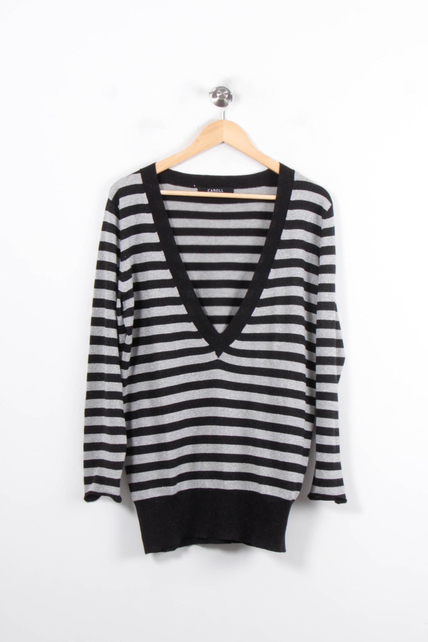Pull Gris et Noir - Taille XL/42