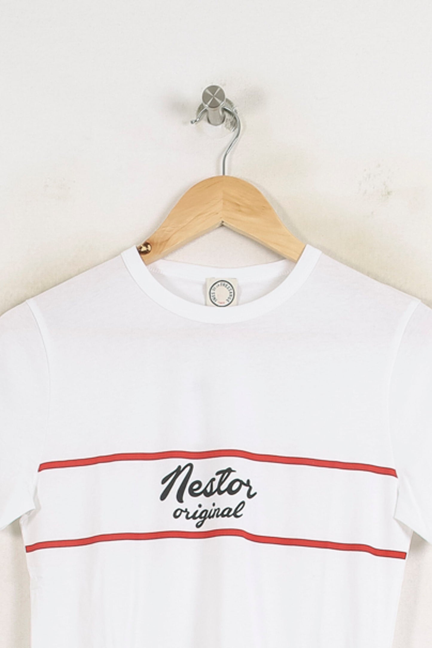 Tee-shirt Blanc et Rouge - Taille XS/34