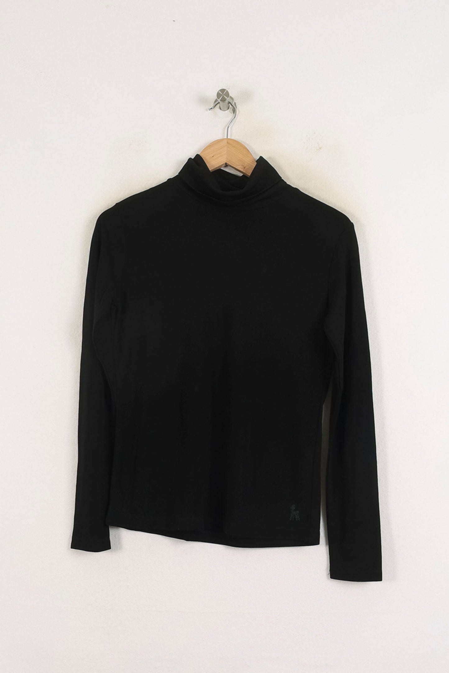Pull Col Roulé Noir - Taille S/36
