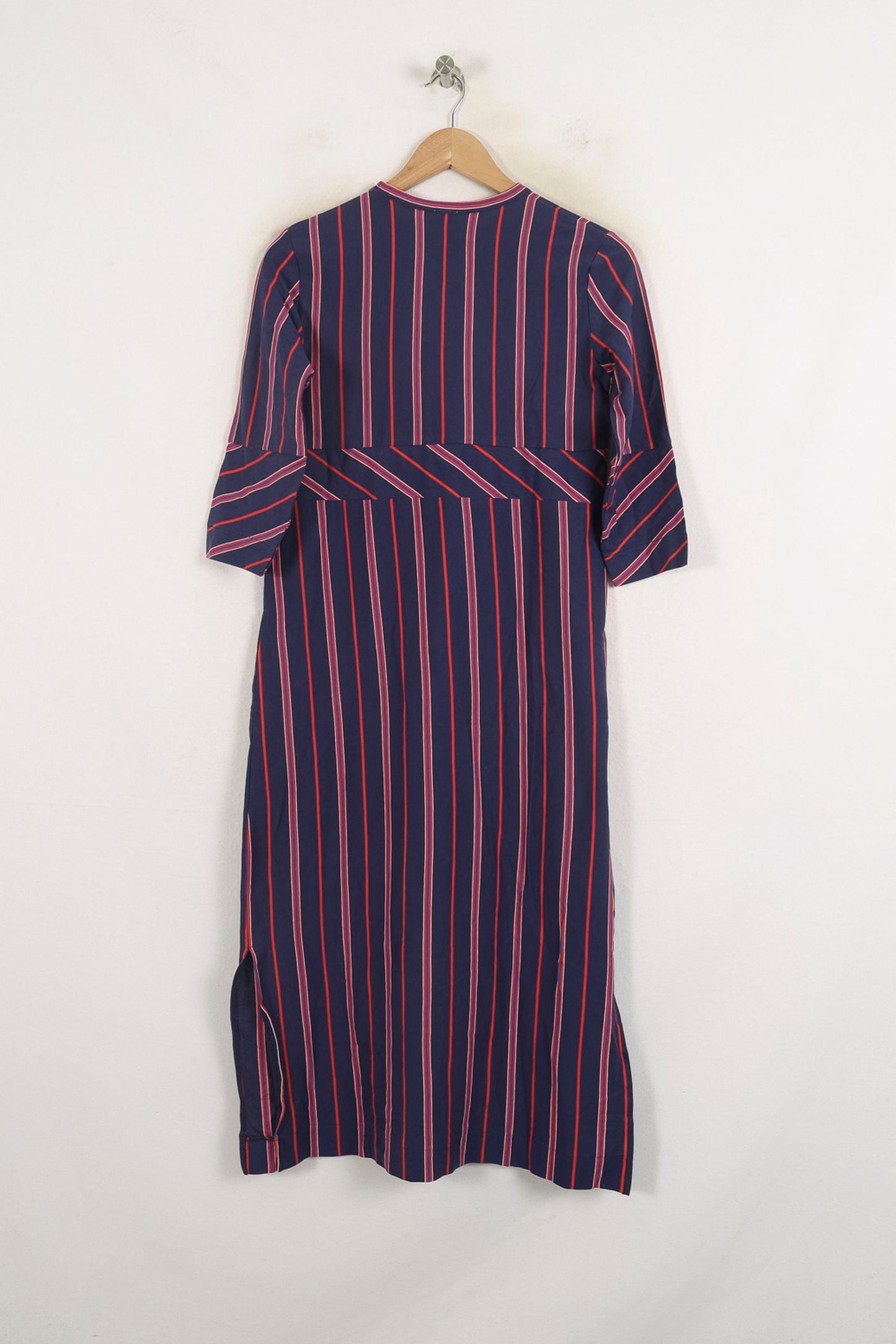 Robe Midi Bleu et Rouge - Taille S/36