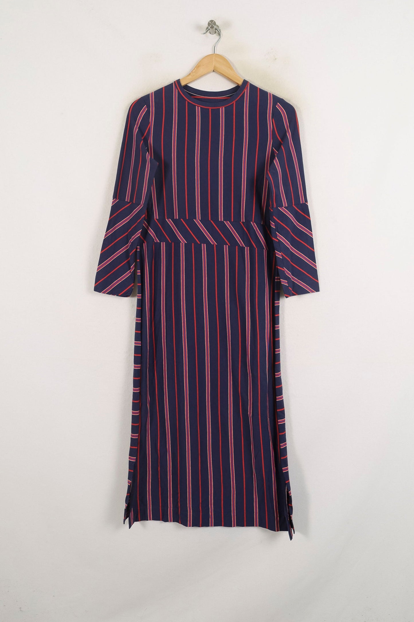 Robe Longue Bleue et Rouge - Taille S/36