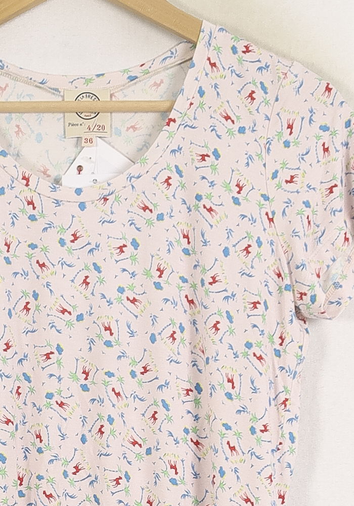 Tee-shirt Rose - Taille S/36