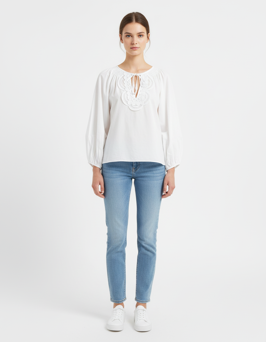 Blouse Blanche - Taille S/36