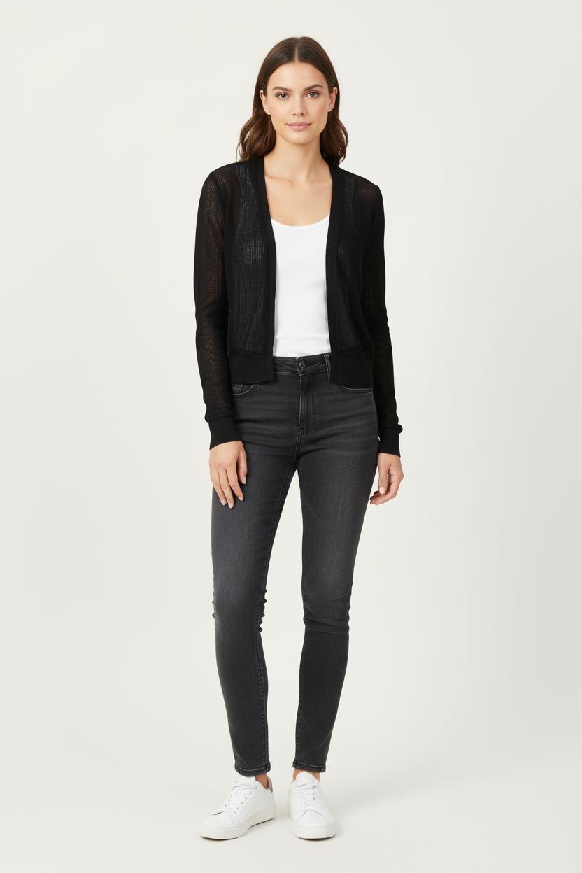 Cardigan Noir - Taille S/36