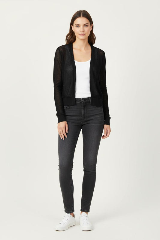 Cardigan Noir - Taille S/36