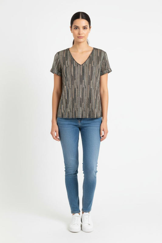 Blouse multicolore - Taille S/36