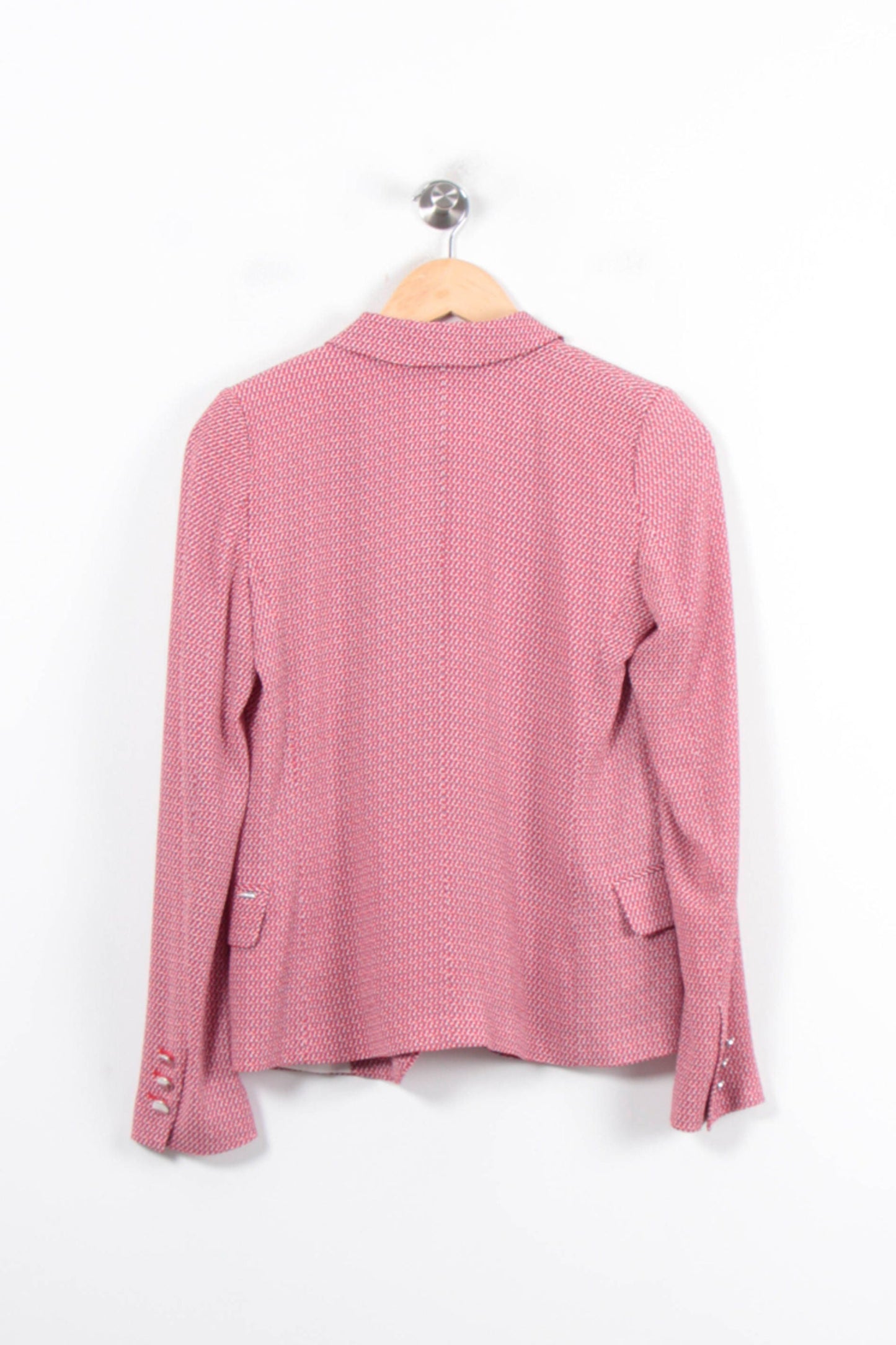 Blazer Rose et Blanc - Taille XS/34