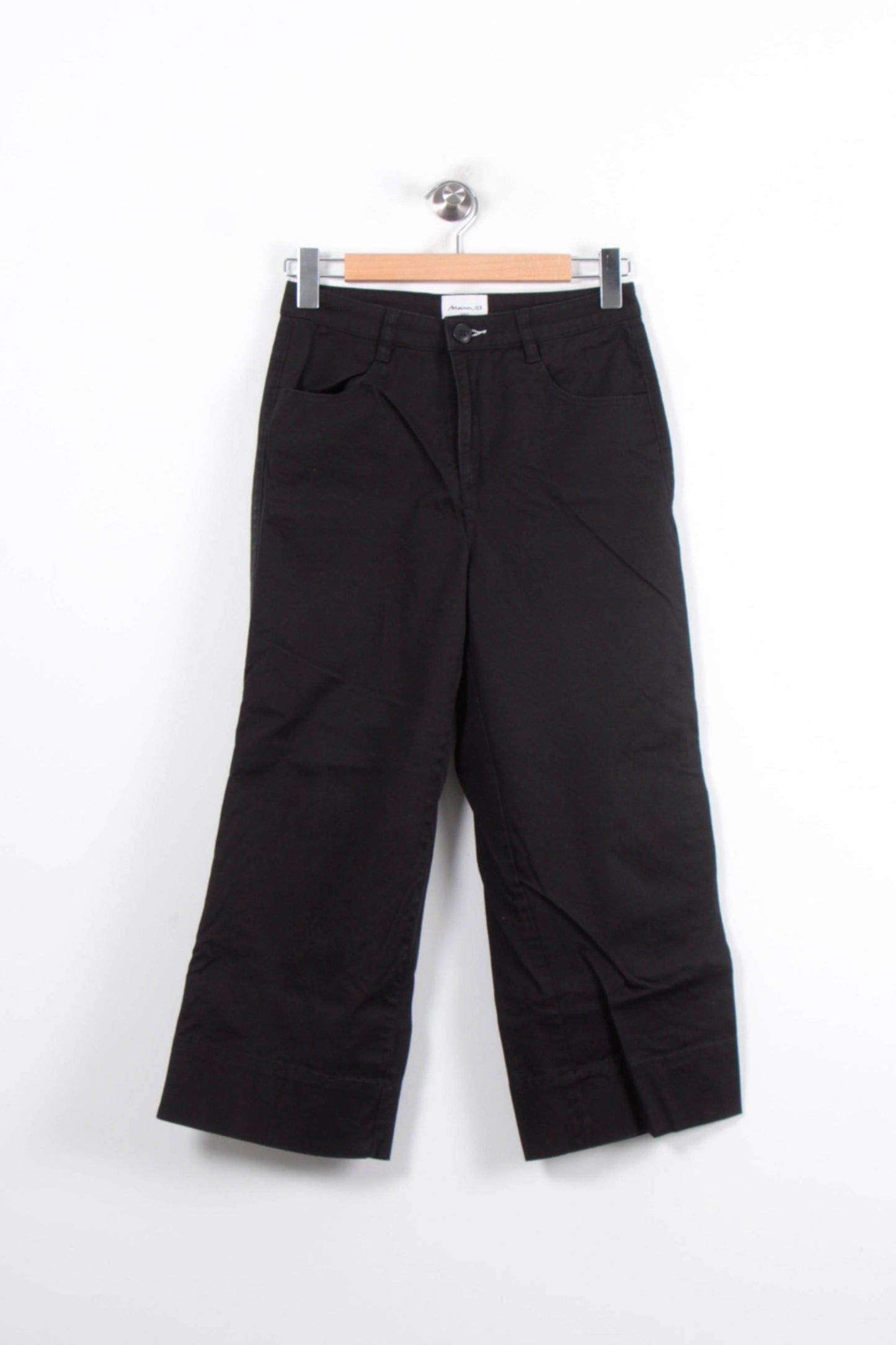 Pantalon Large Noir - Taille S/36