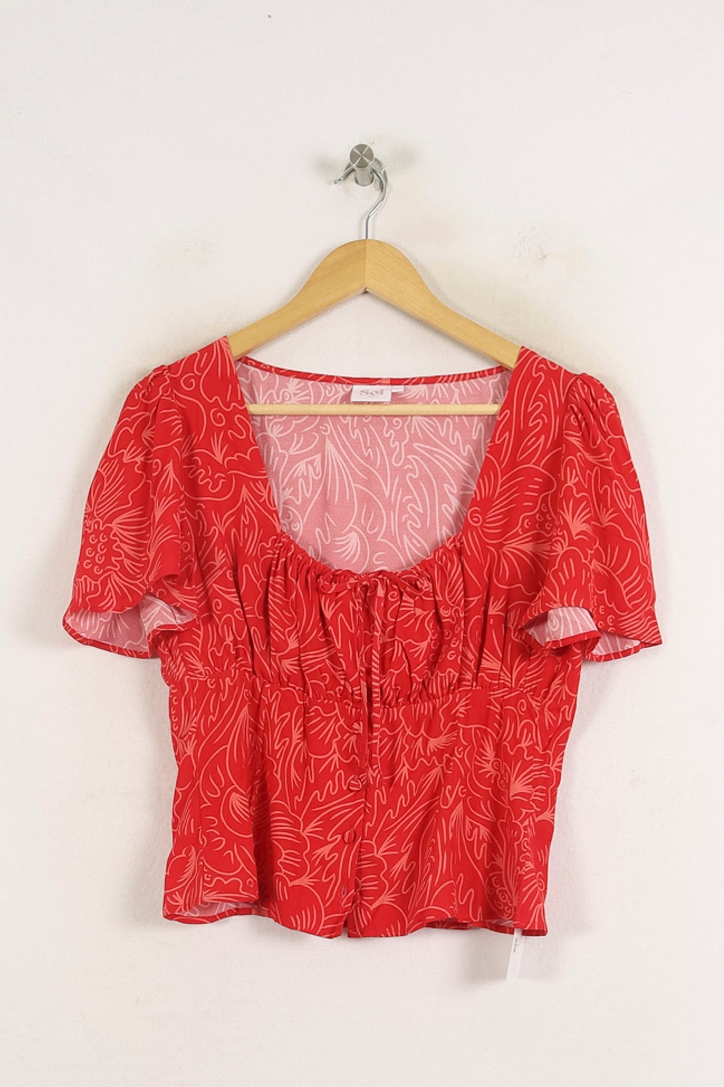 Blouse Rouge - Taille L/40