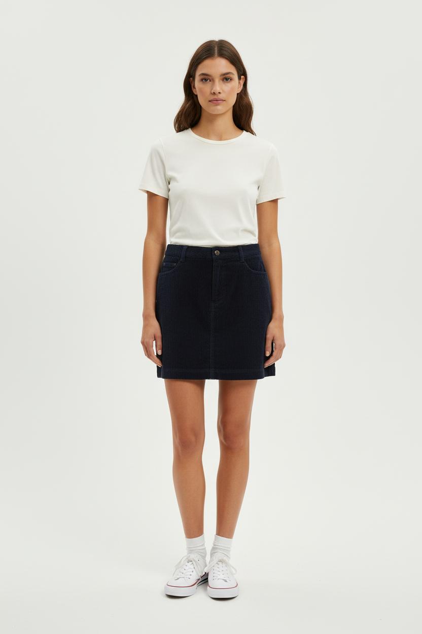 Jupe Courte Bleue - Taille S/36