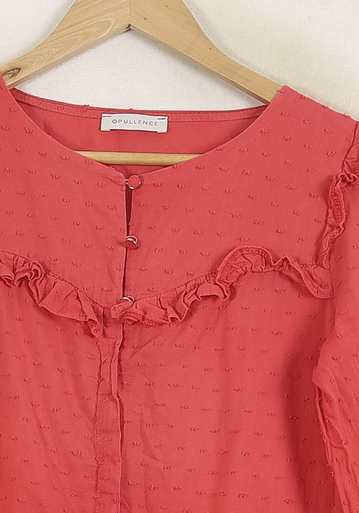 Blouse Rouge - Taille S/36